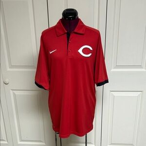 Nike Cincinnati Reds Authentic Collection Performance Polo - Size L